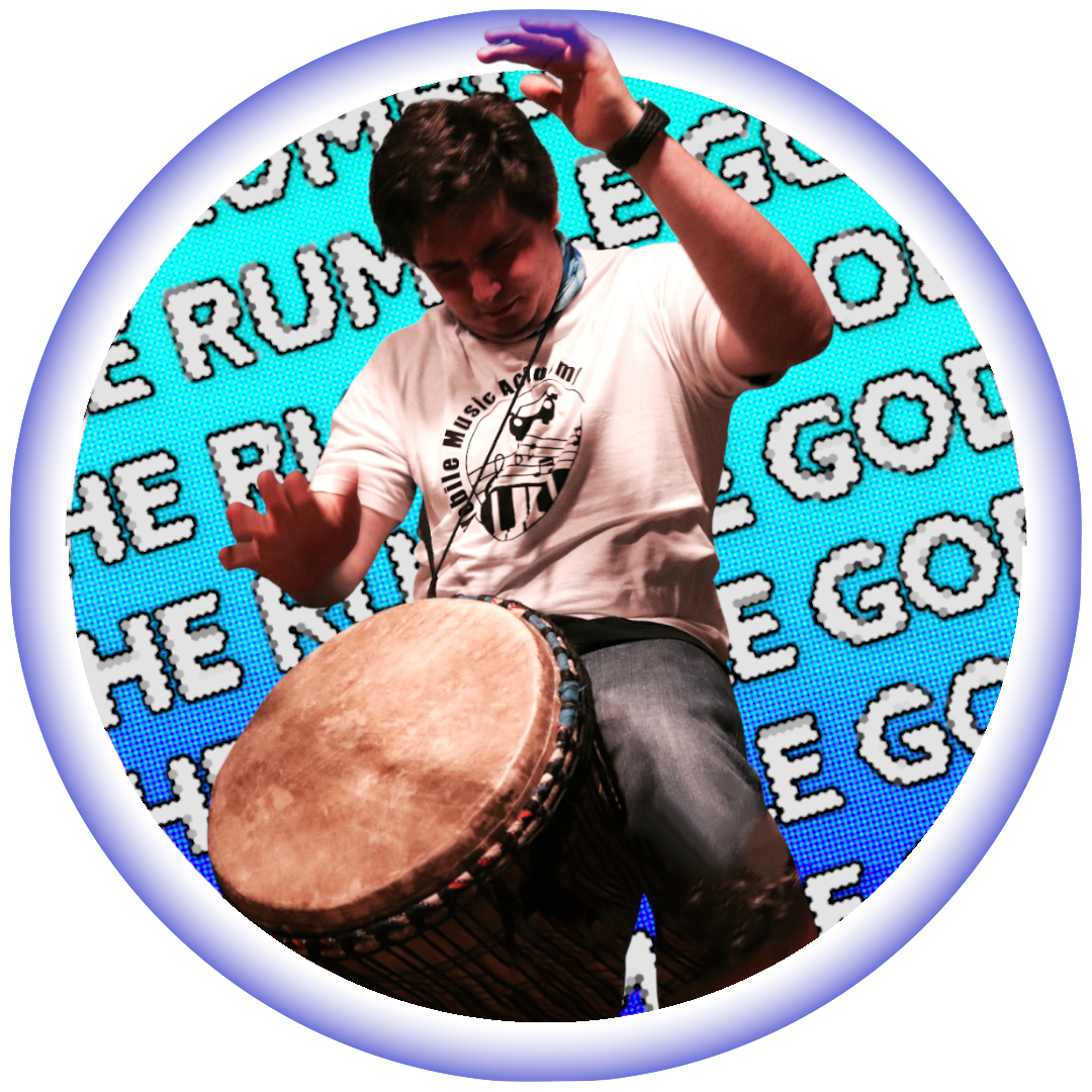 The Rumble God logo